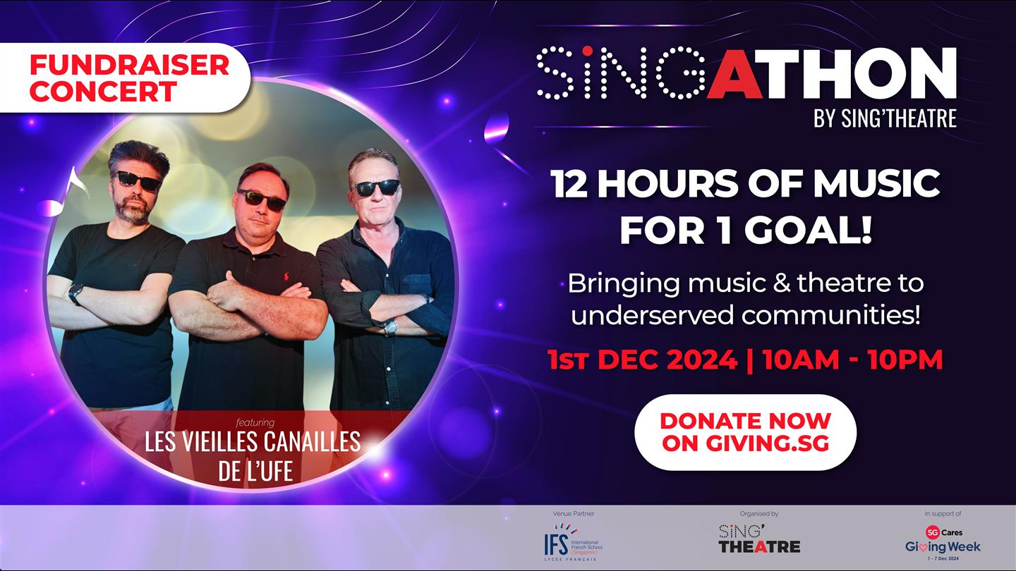 Singathon 2024, In support of Les Vieilles Canailles de l'UFE